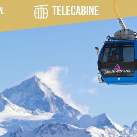 Plein Ciel I Balcony I Close To Cable Cars I Car Park Crans-Montana Bagian luar foto